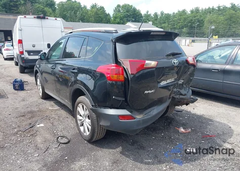 2013 Toyota Rav4 Limited from USA, damaged, VIN 2T3DFREV4DW119695